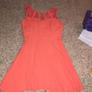 orange forever 21 dress!